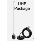 Vehicle UHF Complete Antenna Package
